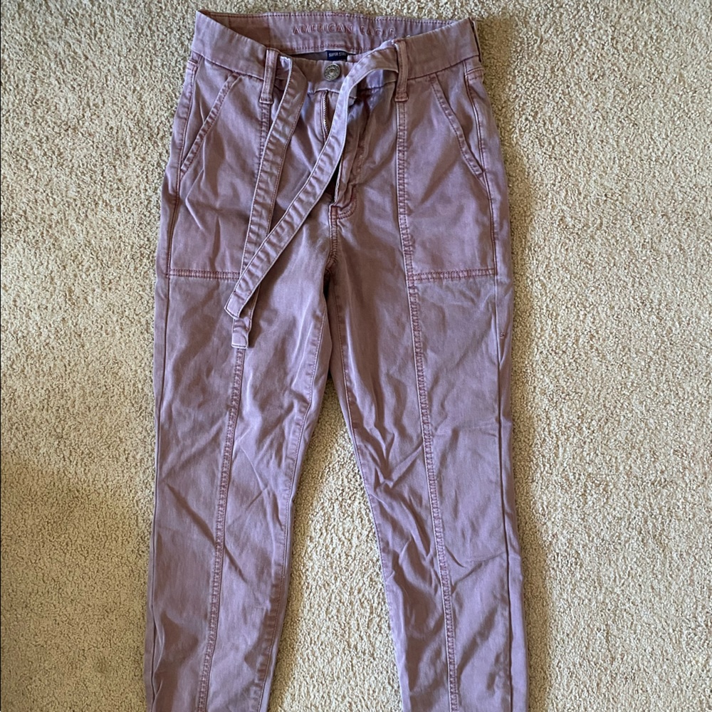 American eagle curvy line “jeggings”